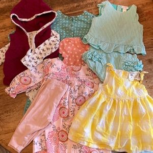 6 month baby girl clothes bundle